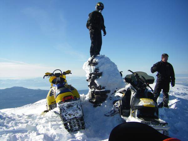 Me and some buddies on the summit