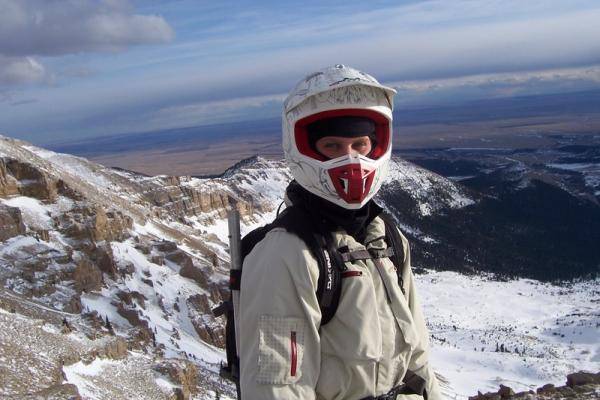 Me by some badazz cliffs, late spring '08