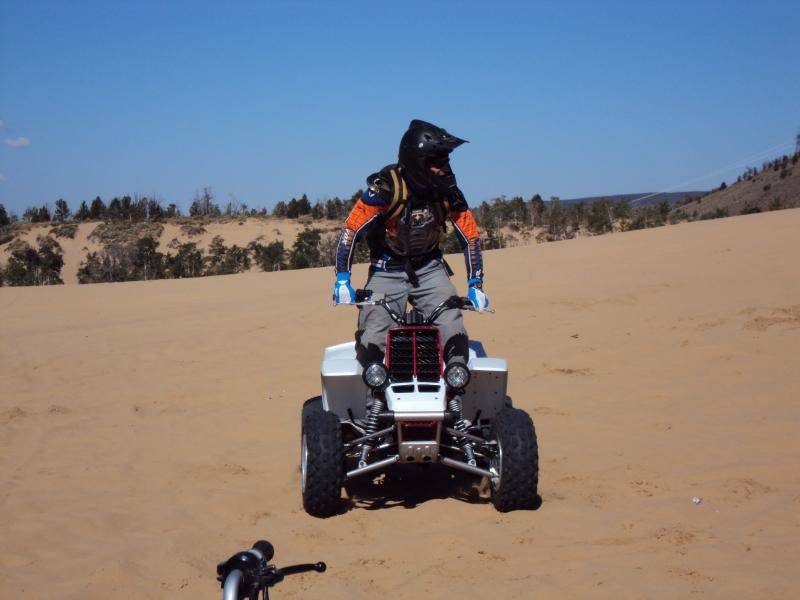 ME ON THE BANSHEE...TOO BAD IT'S STOCK!