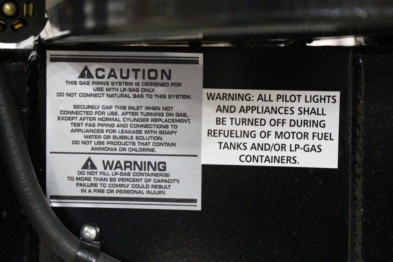 Mirage Trailer Xtreme snowmobile high mark blackout premium warning decal