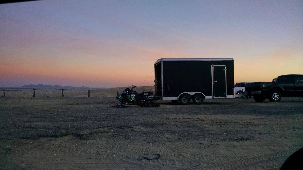 monster sled at glamis