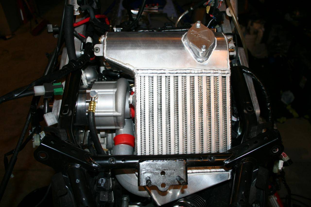 MPI Stage 1 Supercharger, Yamaha Nytro, Intercooler Installation