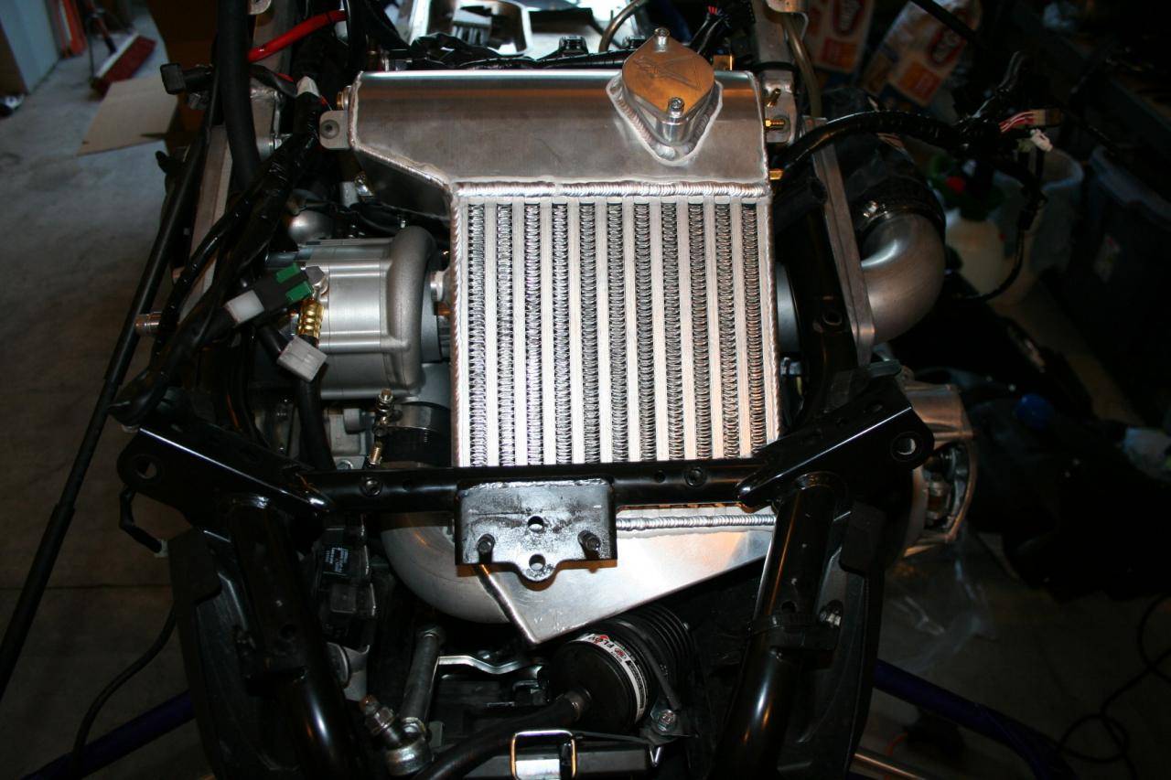 MPI Stage 1 Supercharger, Yamaha Nytro, Intercooler Installation