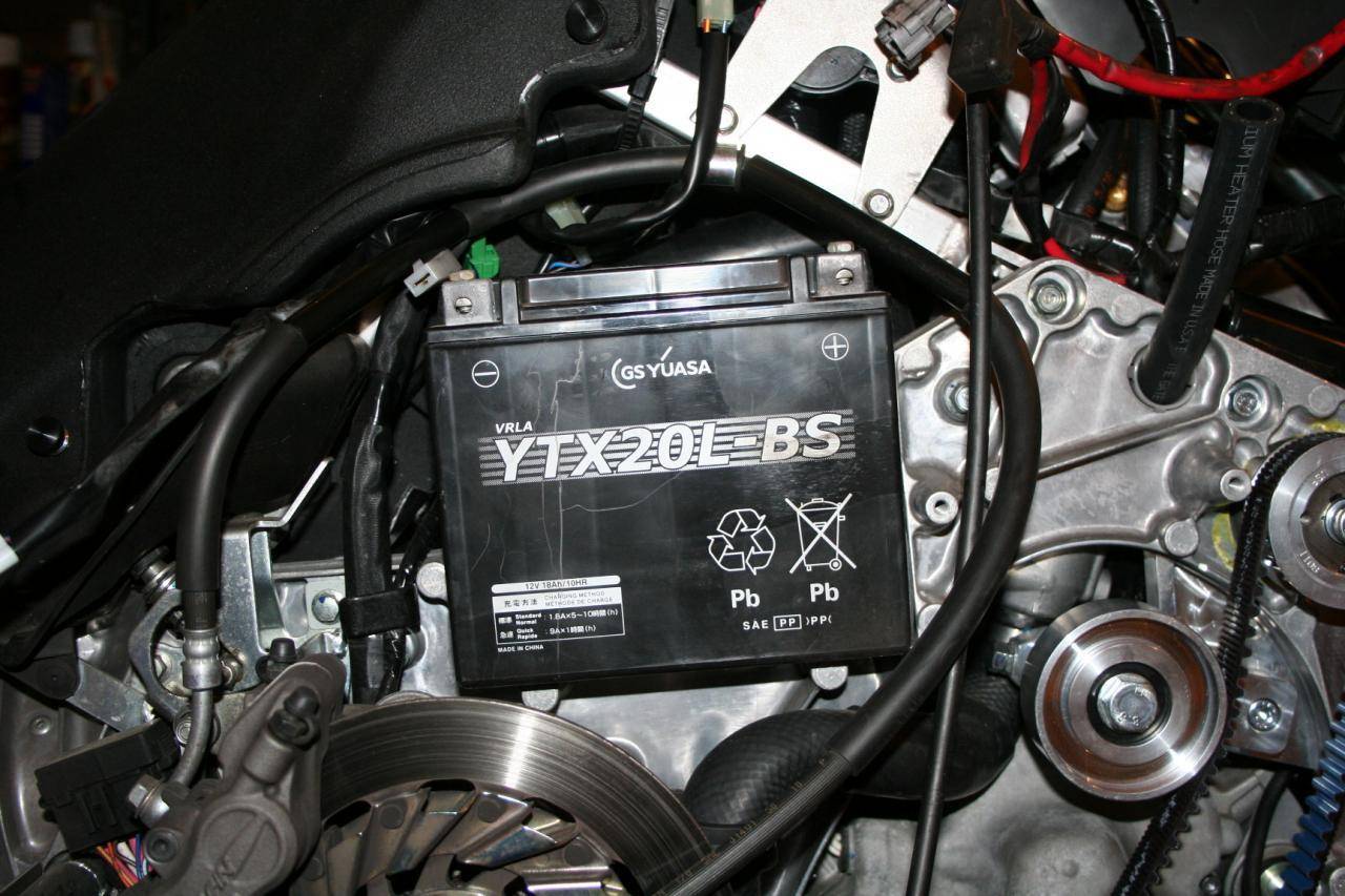 MPI Supercharger, Battery Installation, Yamaha Nytro