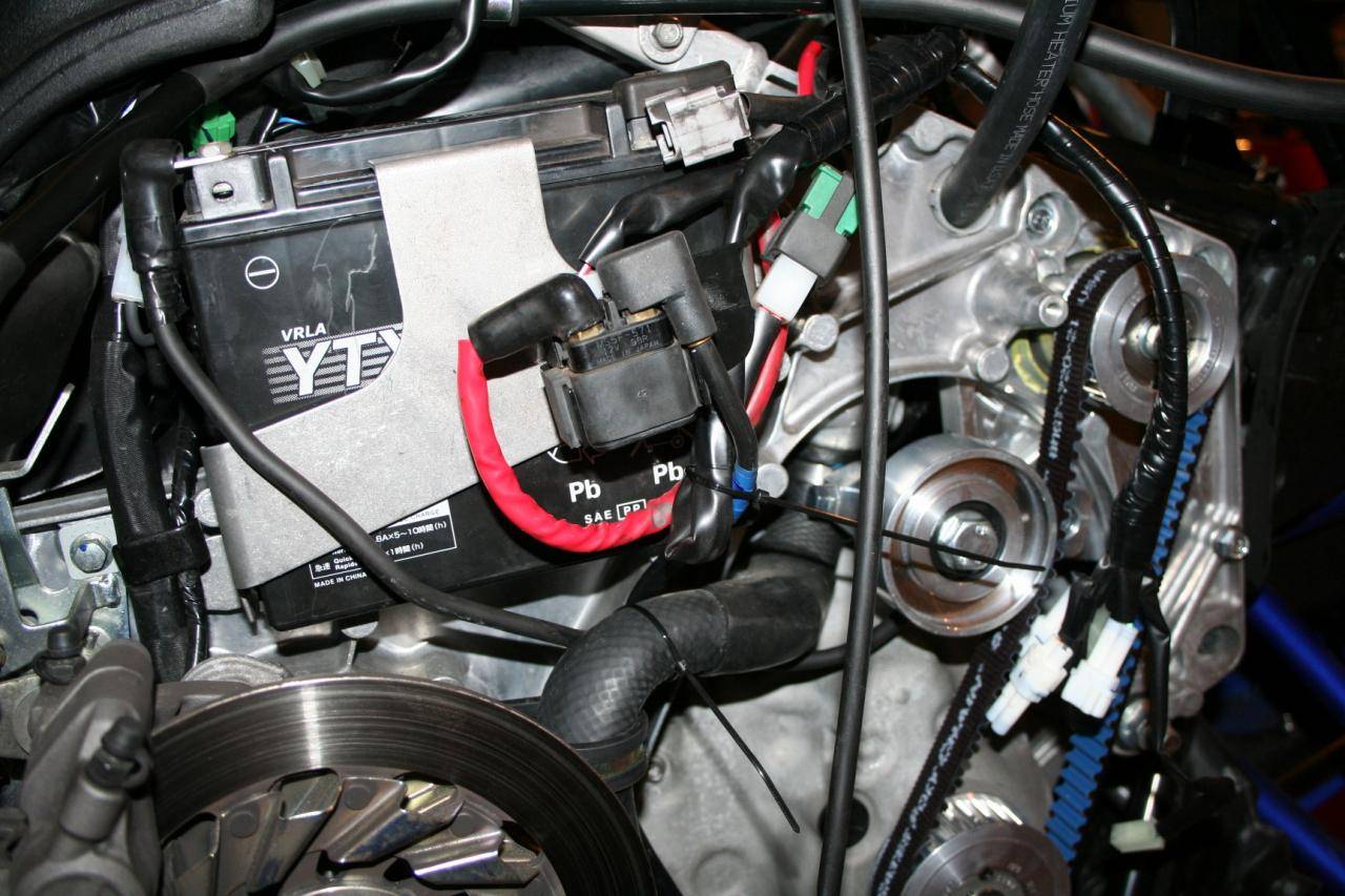 MPI Supercharger, Battery Installation, Yamaha Nytro