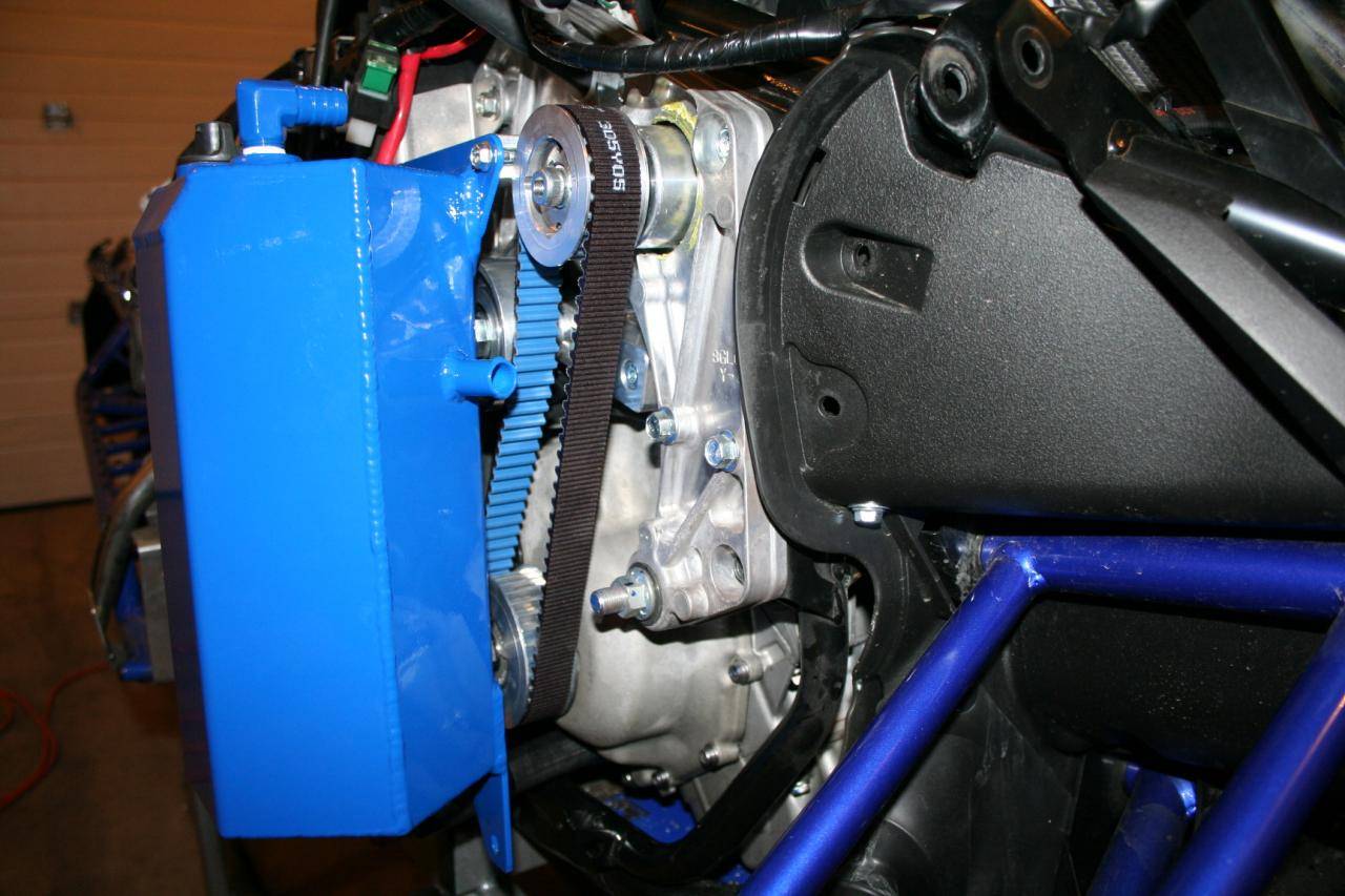 MPI Supercharger, Oil Tank Installation, Yamaha Nytro, T.S Fabrications HD Nytro Oil Tank