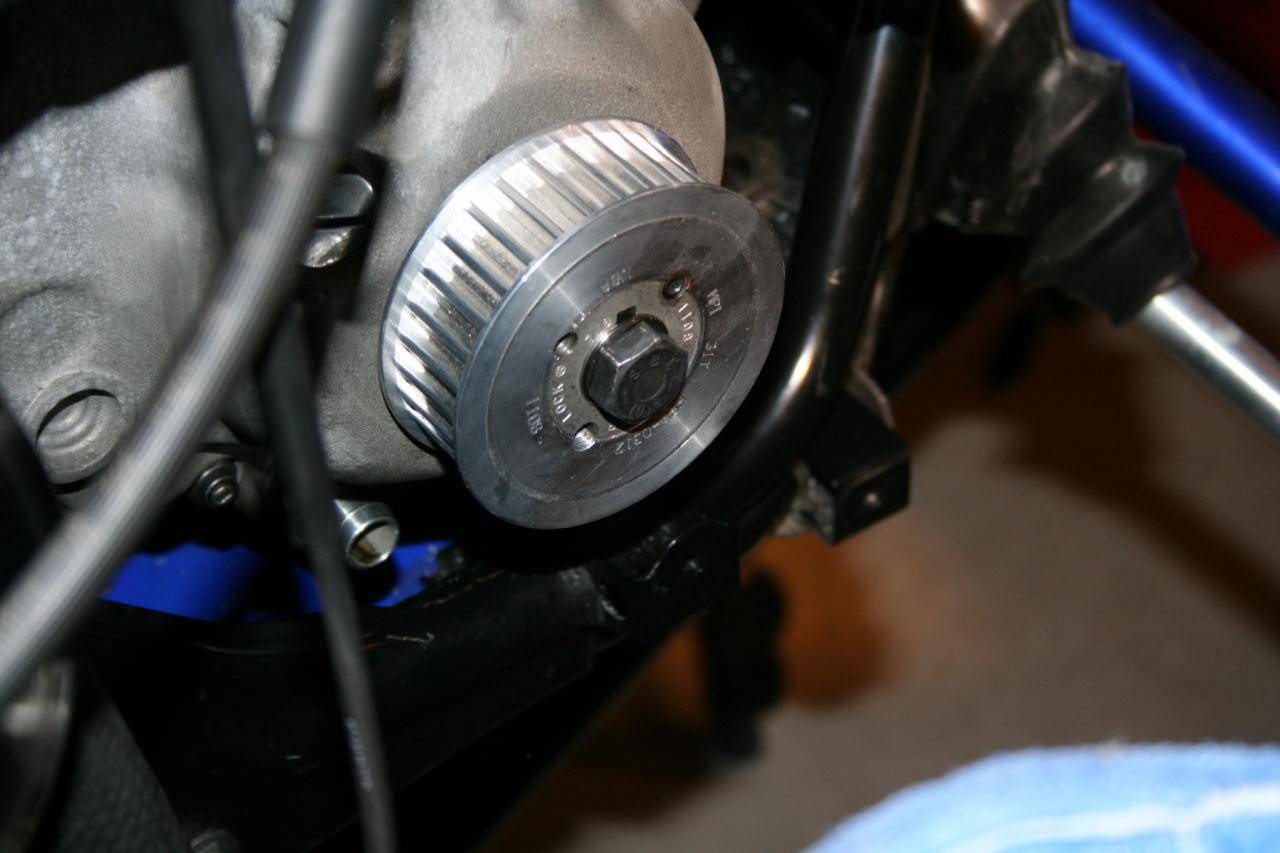 MPI Supercharger, Sprocket Installation, Yamaha Nytro