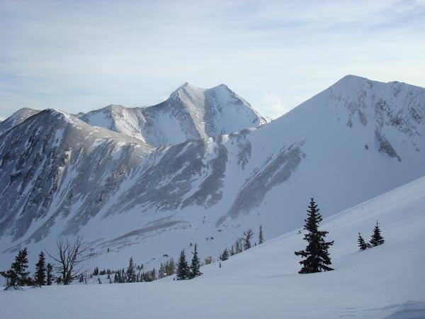 Mt Baldy in the far back