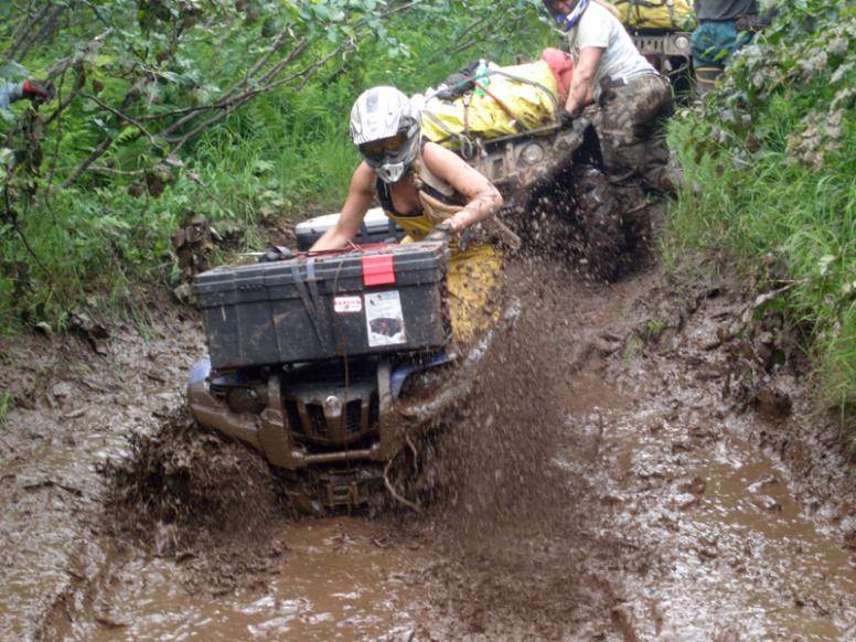 Muddin' on the Shulin Lake Trail