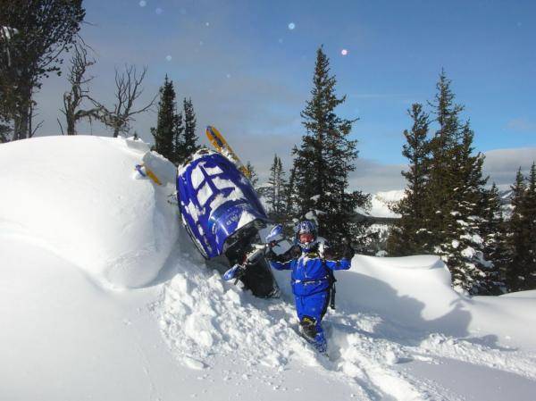 My bro havin fun in Buck Creek.