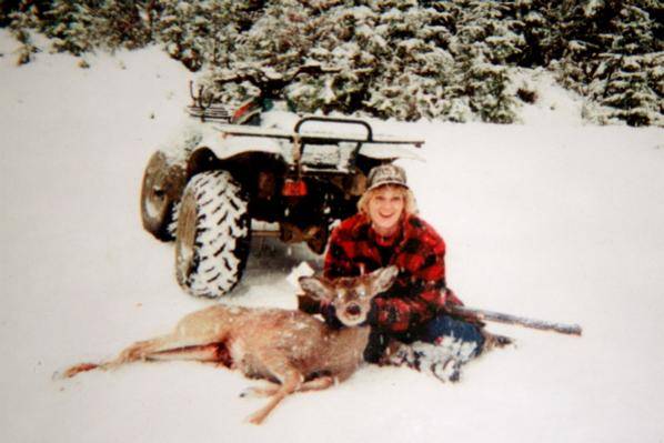 My first deer... annnnd with a muzzleloader