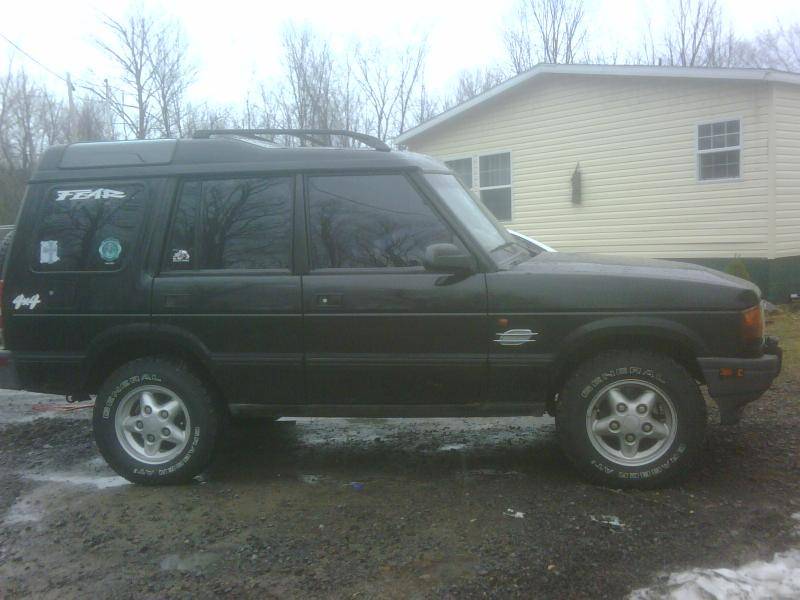 my land rover bone stock the day i got it