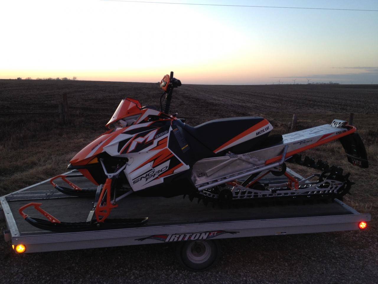 My new baby - 2013 Arctic Cat Pro Climb M8 153 Sno Pro