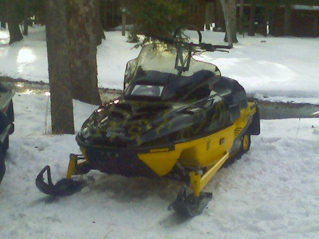 My old sled the DEER SLAYER