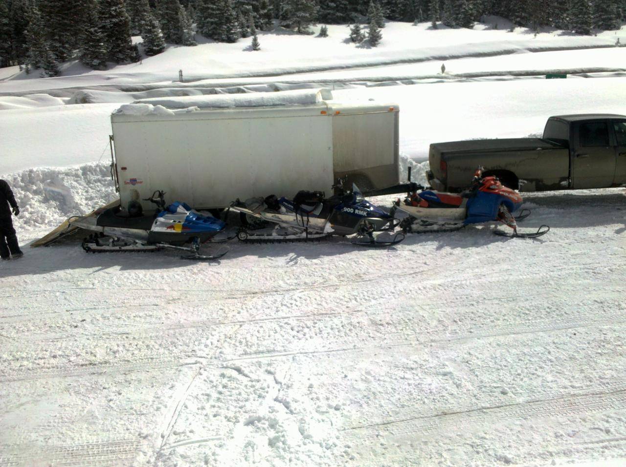 My set up at Vail Pass