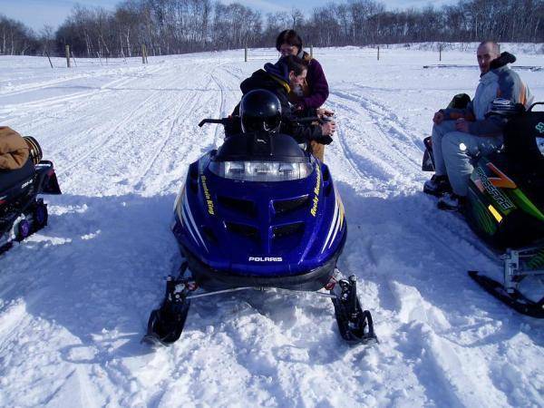 My sled before I painted it