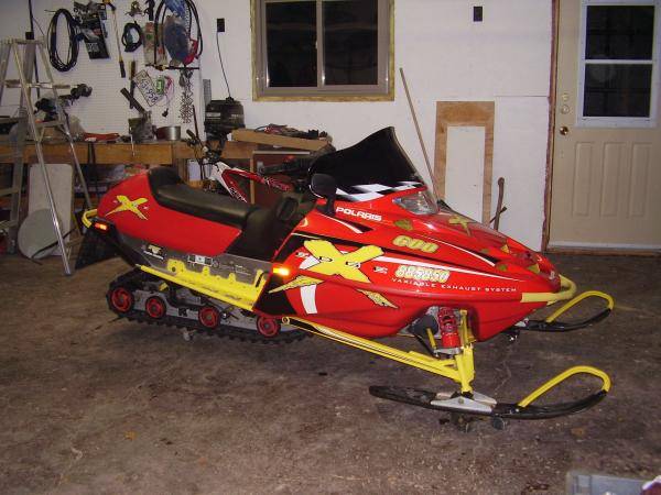 my sled getting ready for winter