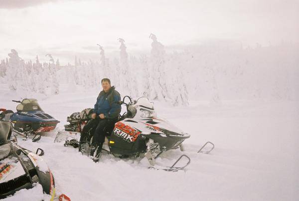 On my 700 RMK sled in 2007.