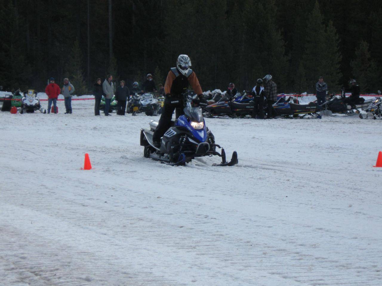 On the line at the SSRA Drags 2010