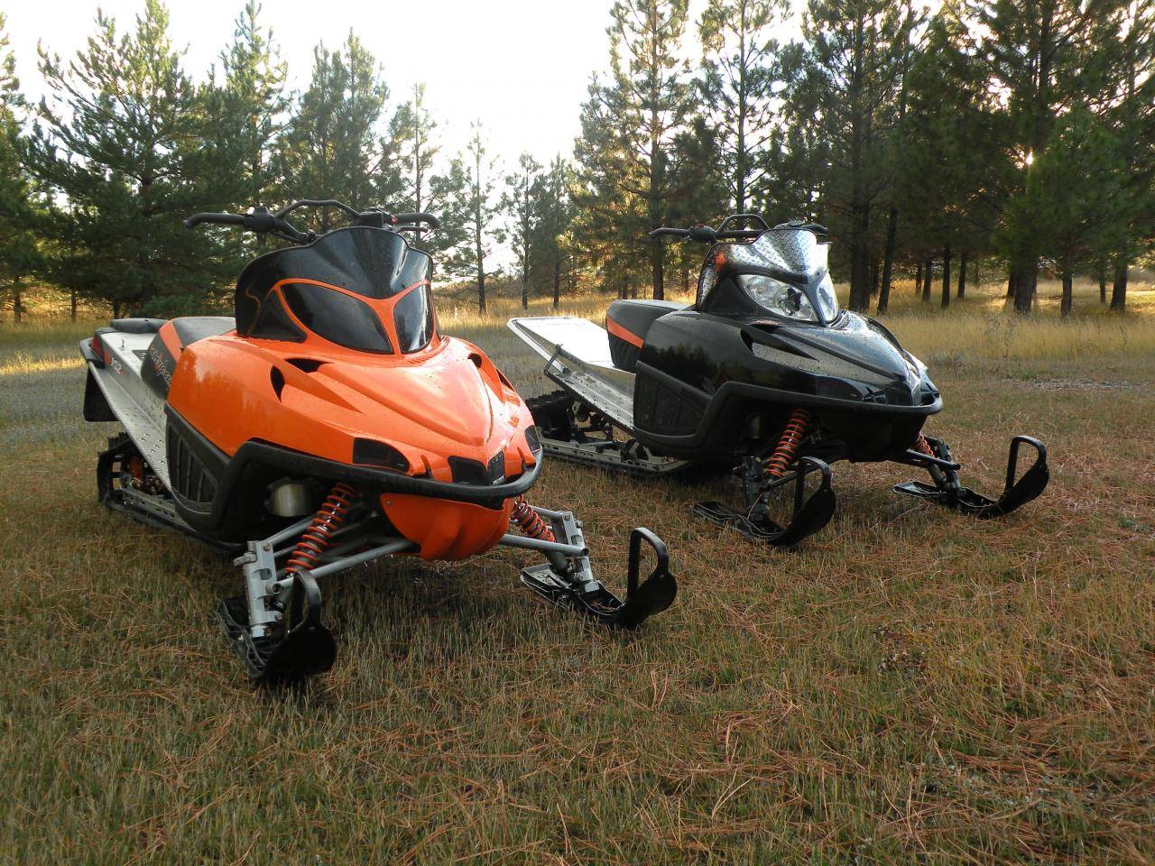 Orange M1000
Black M7 
Both with a 162