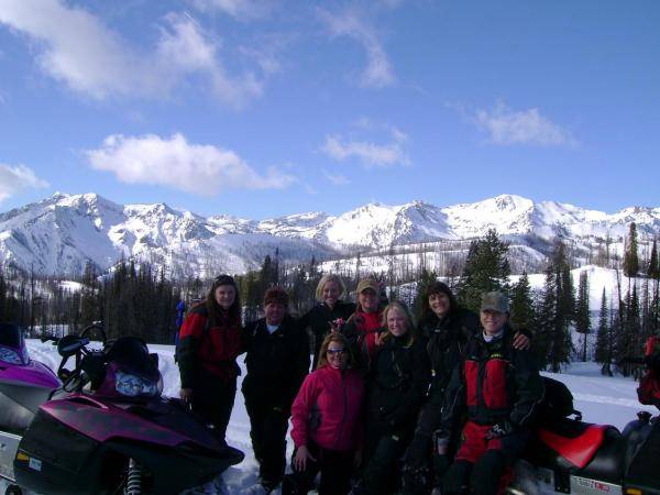 Our group of awesome ladies and the Ladies Ride!!!