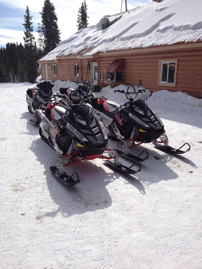 Parked nicely, waiting for a morning ride