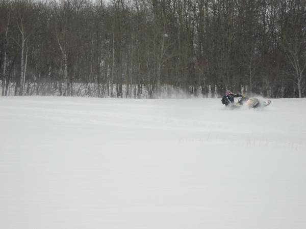 Playing in some powder