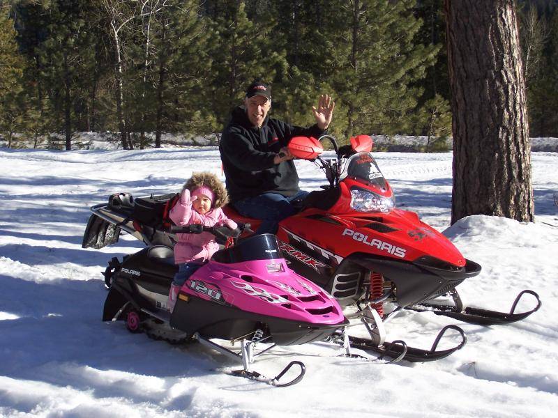 Posing with the Grand Daughter in the front yard