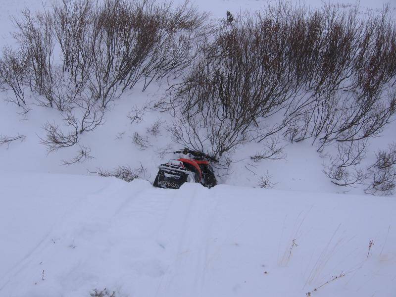 problems ..............13.2 mileds on the odometer when this happend...not my sled but a friends