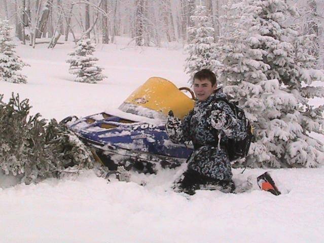 ricky found his christmas tree!