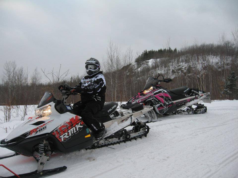 Ride near Hurley Wi. Jan 2012