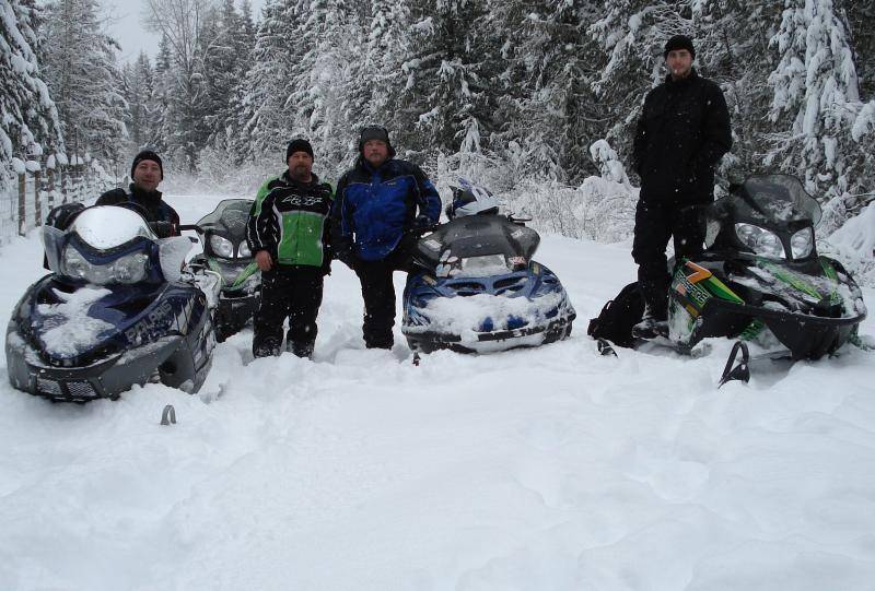 Ride over to Bombi from the Cabin 2007