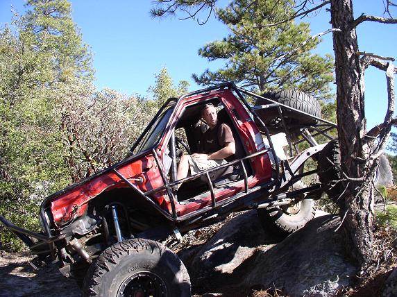 rock crawling up beasore