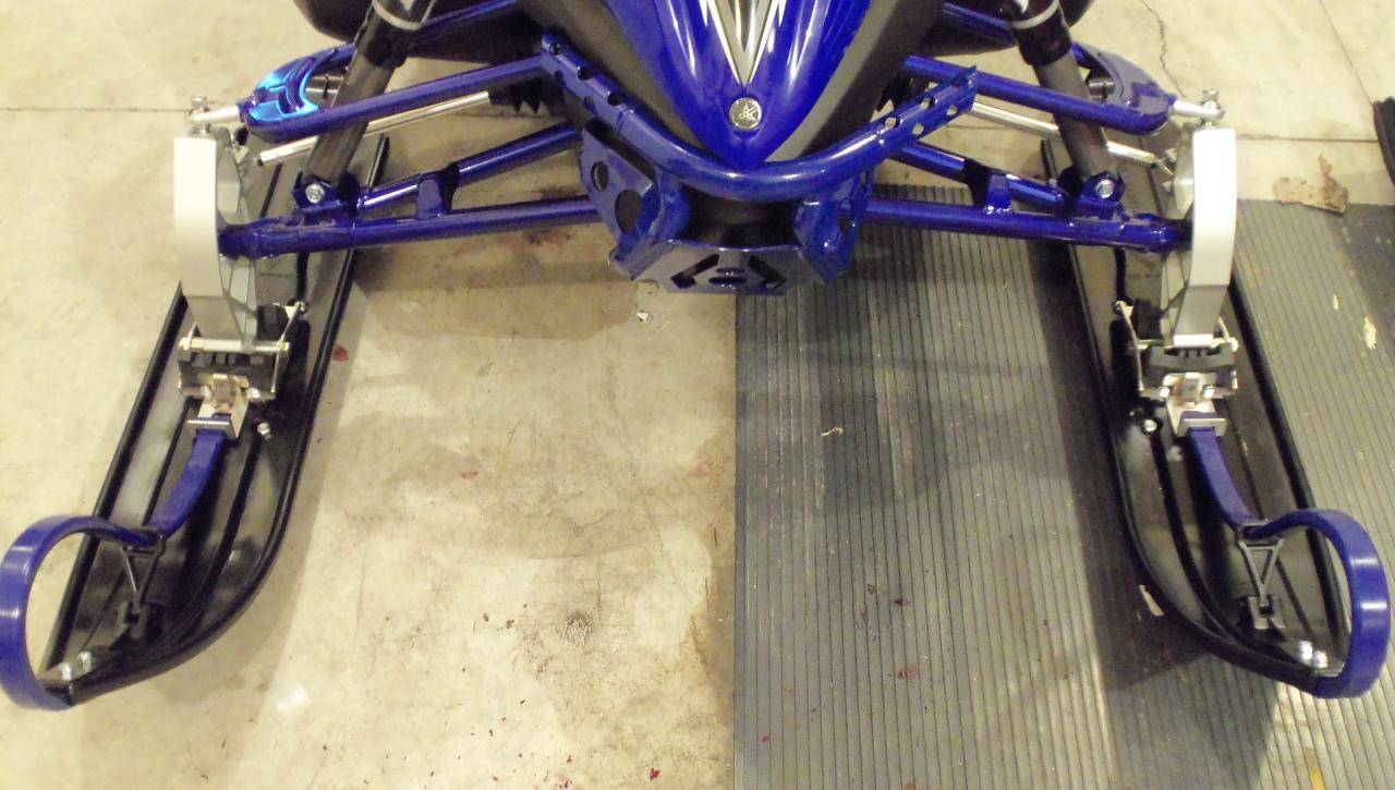 Simmons Gen III Flexi-Ski install on a Yamaha Nytro