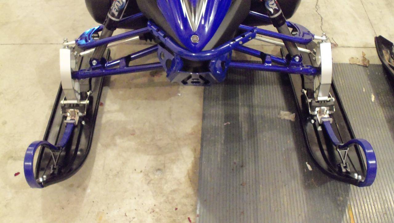 Simmons Gen III Flexi-Ski mounting on Yamaha Nytro