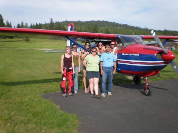 Skydiving with my girlfriends July 03, 2008