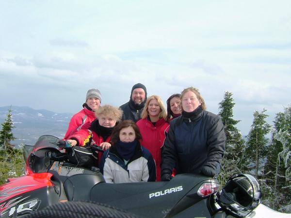 SledGirls and the guy who's man enough to ride with them