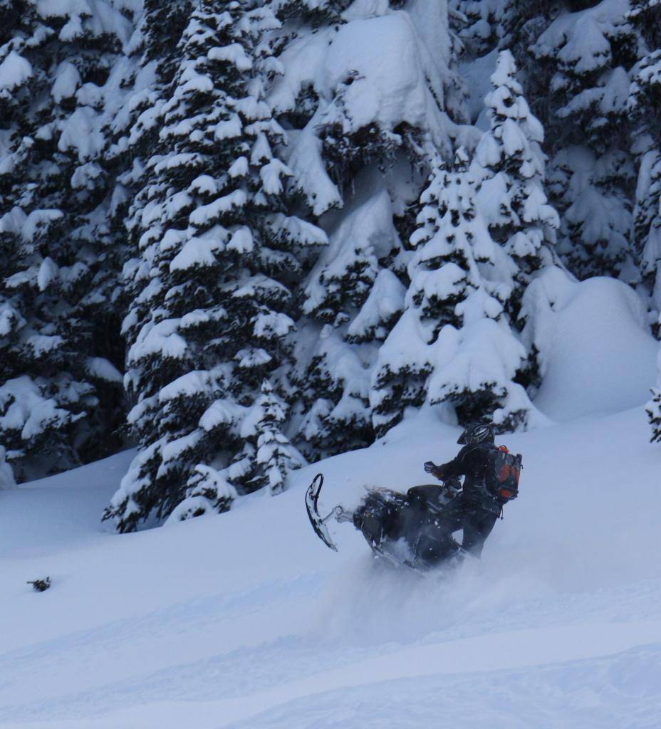 Sledjunkies Matt making the turbo look good!