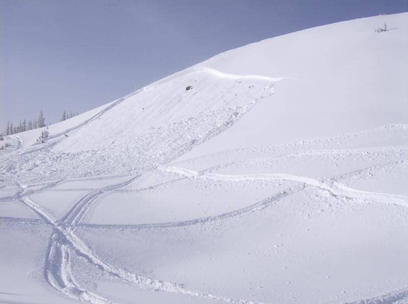 slide on the silver lake hill