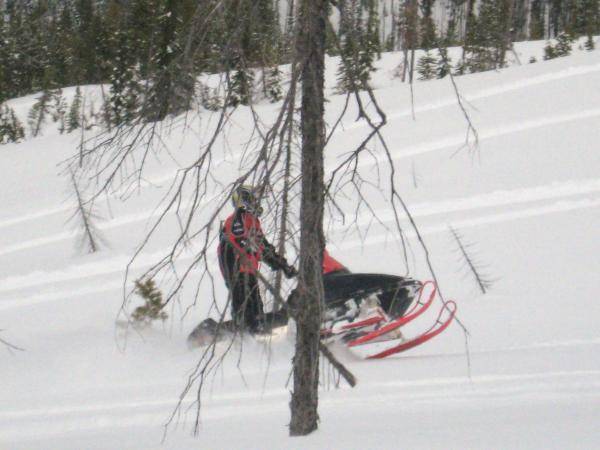 Snomobiling Lolo Pass 035