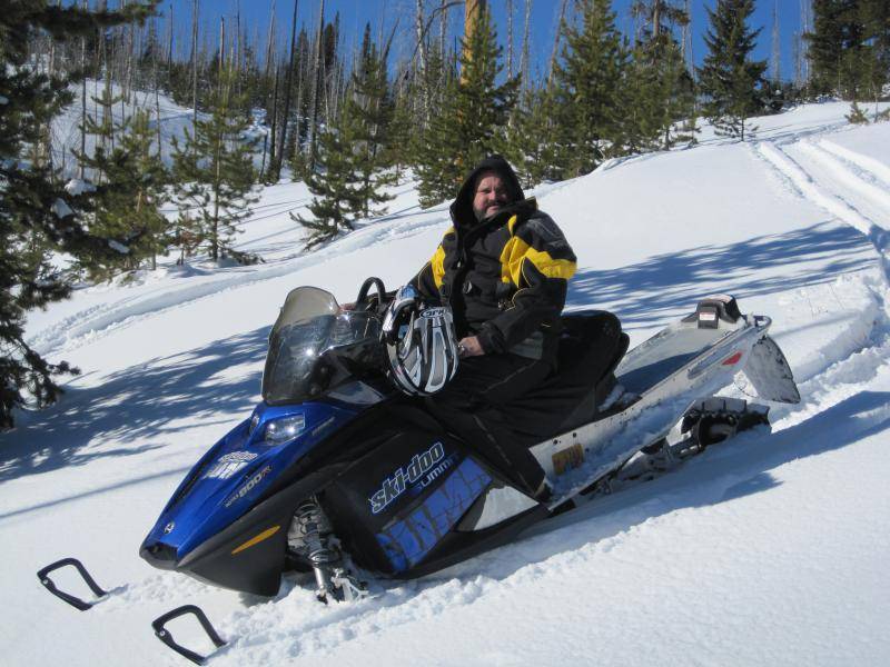 Snowmobiling 12 27 09 salt creek summit tim huffman