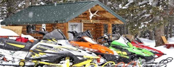 Snowmobiling At It's Finest-Wyoming High Country