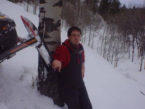 some old pics of rolling my sled down a hill