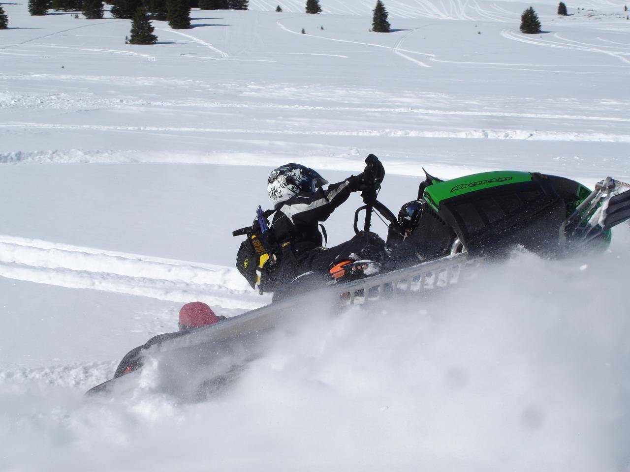 spring snow carving