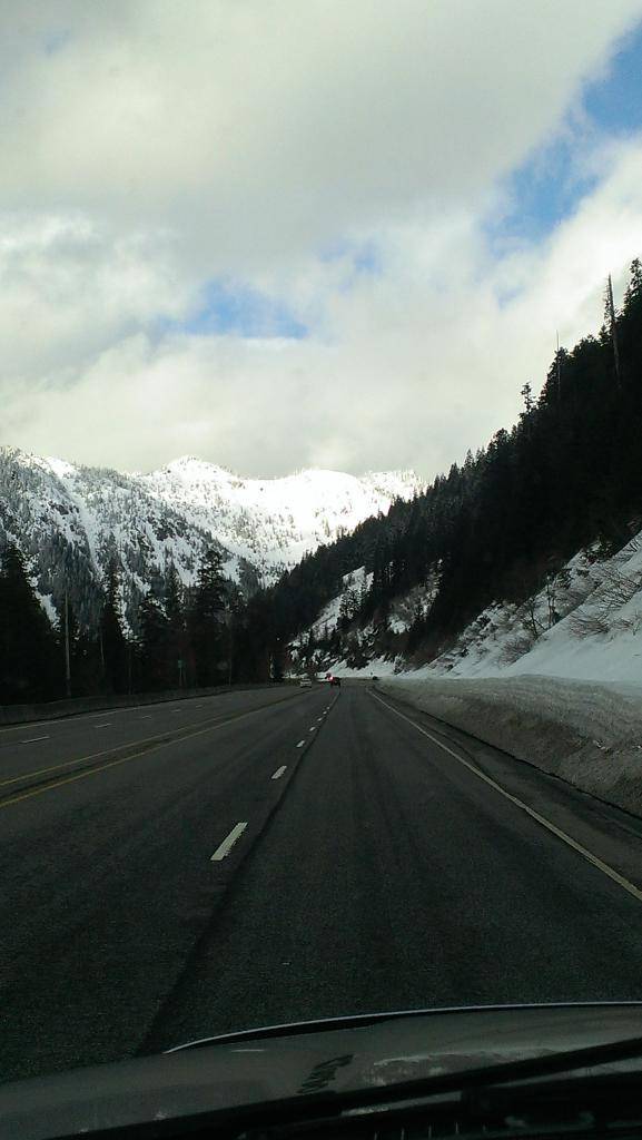 Stevens Pass...west side of summit