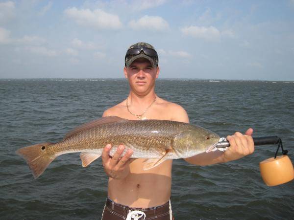 Steve's big Red for the morning! 29&quot; Red got to stay at home