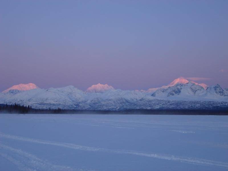 Sunrise on Denali