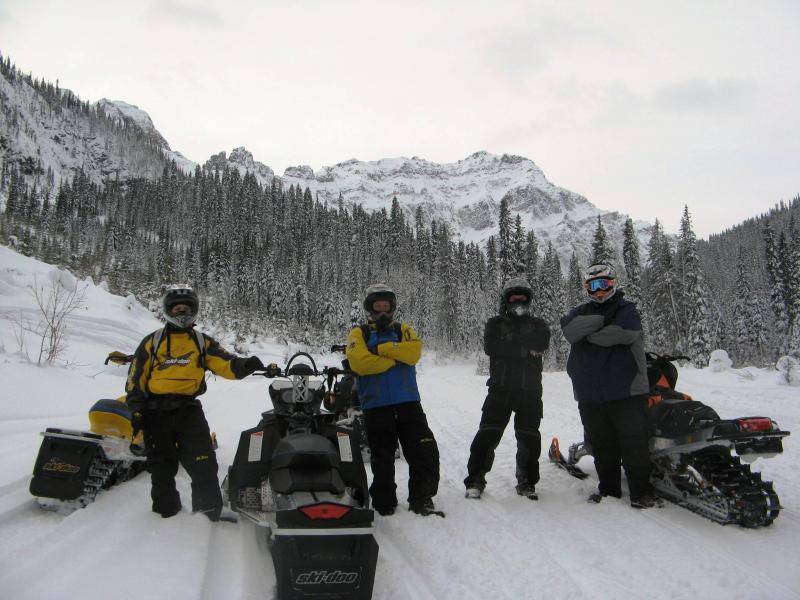 the crew heading into Lang