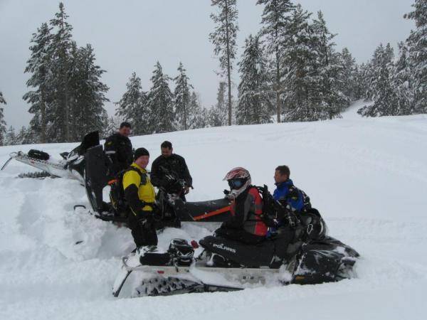 The crew on Saturday: Hector, Terry, Ron, Janette, Andris, and Me