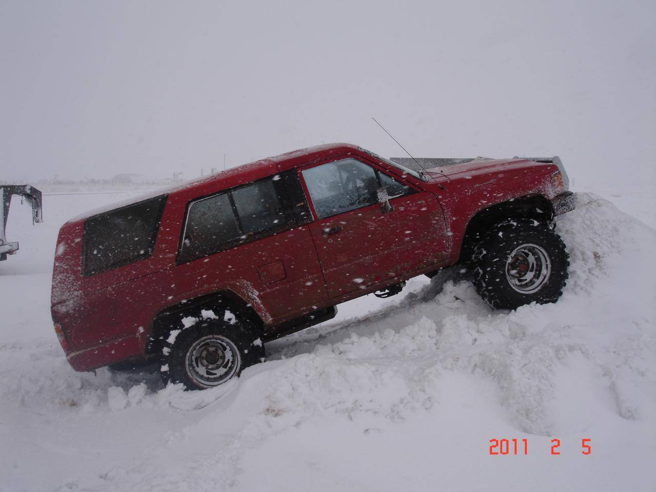 The snow buggy